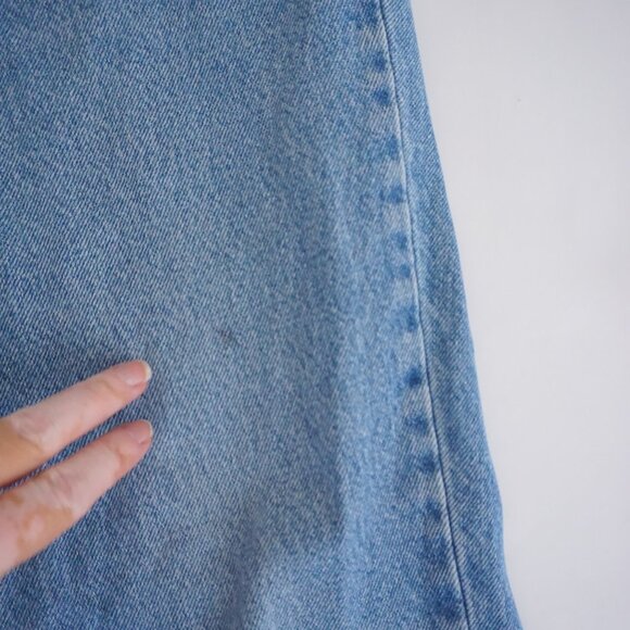 Great Western Garment Light Wash Denim Jeans Classic Straight Old Money 36x30 - Picture 8 of 16